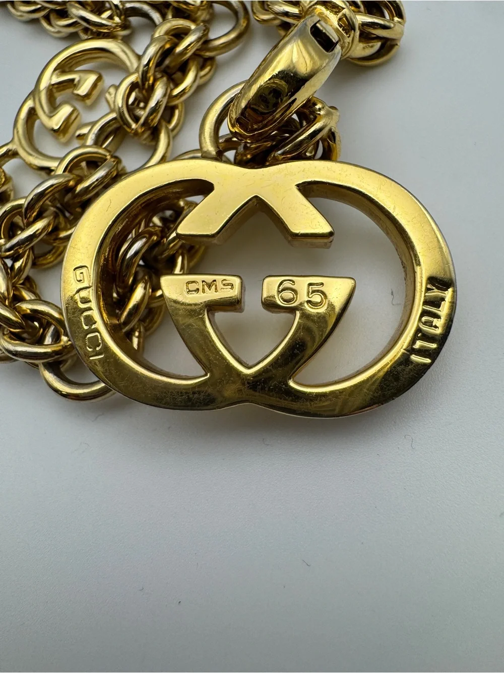 Vintage Gucci chain belt or long necklace!
